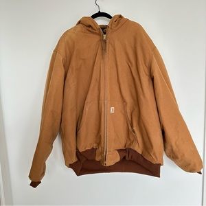 Carhartt Men's Loose Fit Washed Duck Insulated Active Jacket 2X Tall